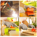 Alto Desempenho Anti-slip Nível 5 Luvas de Trabalho Resistente Corte para Cozinha Jardim Casa DIY